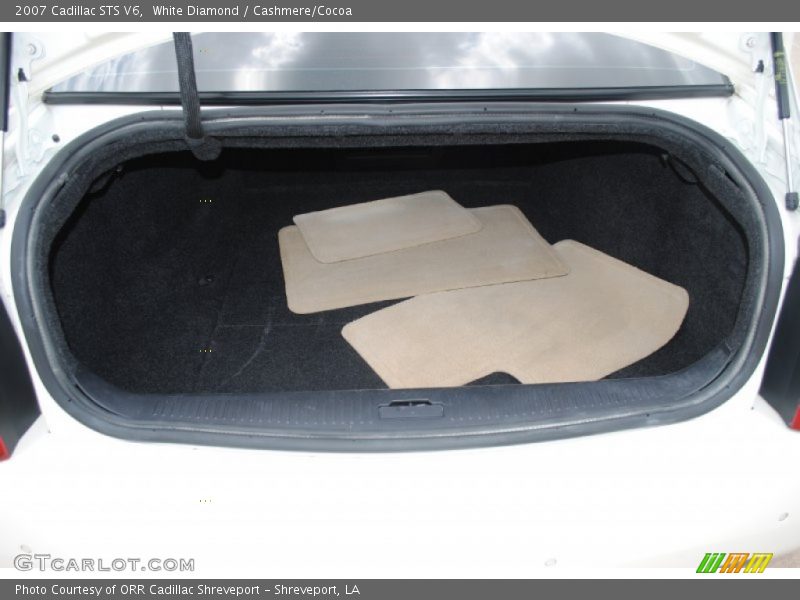 White Diamond / Cashmere/Cocoa 2007 Cadillac STS V6