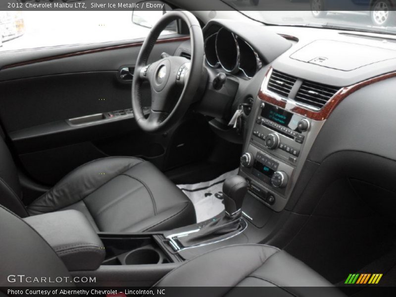 Silver Ice Metallic / Ebony 2012 Chevrolet Malibu LTZ