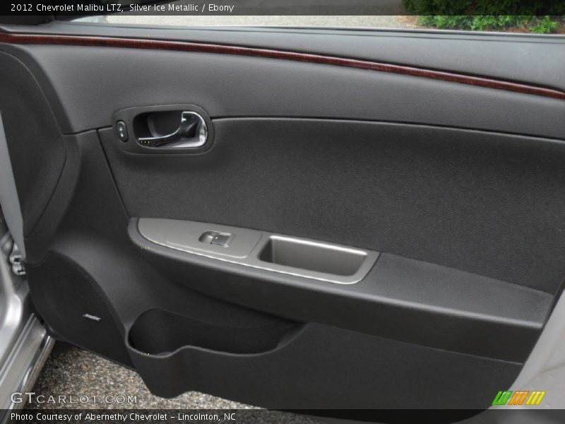 Silver Ice Metallic / Ebony 2012 Chevrolet Malibu LTZ