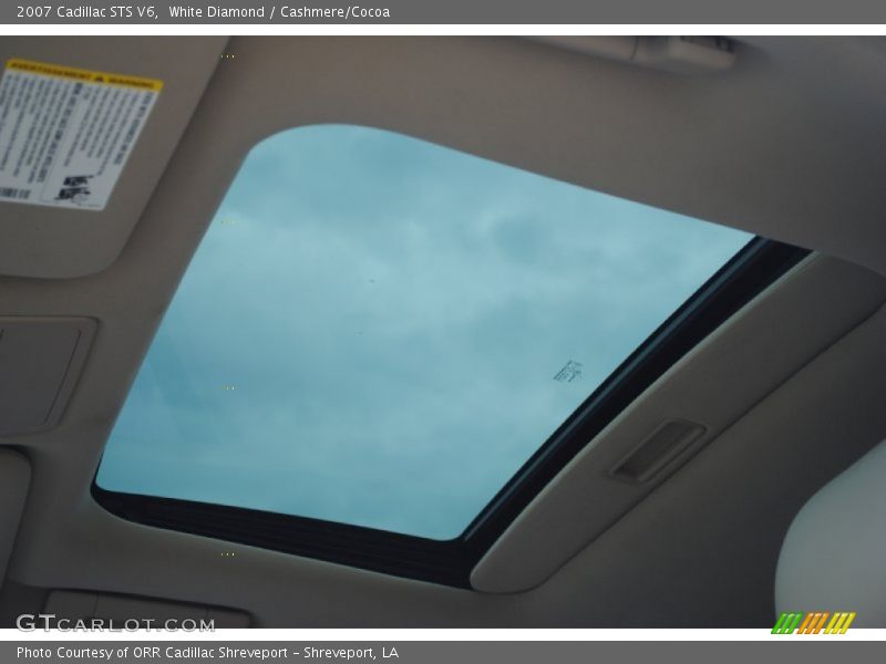 White Diamond / Cashmere/Cocoa 2007 Cadillac STS V6