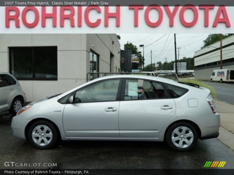 Classic Silver Metallic / Dark Gray 2007 Toyota Prius Hybrid