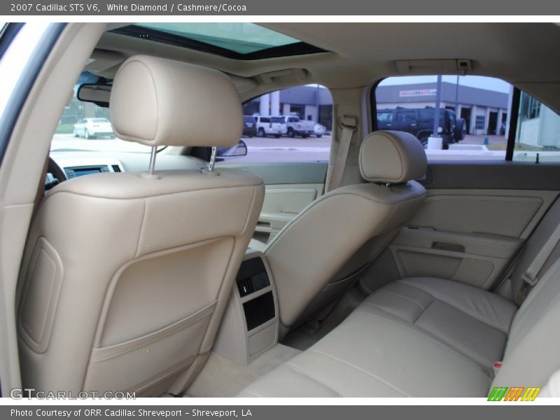 White Diamond / Cashmere/Cocoa 2007 Cadillac STS V6