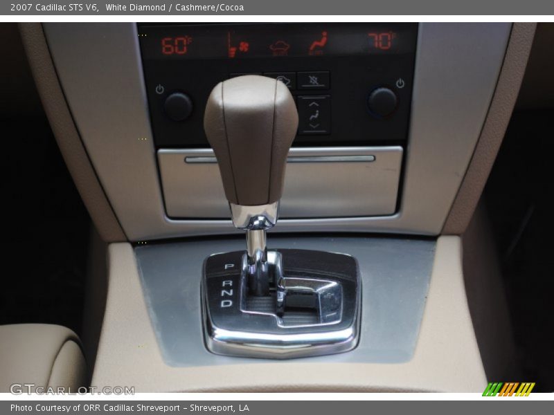 White Diamond / Cashmere/Cocoa 2007 Cadillac STS V6