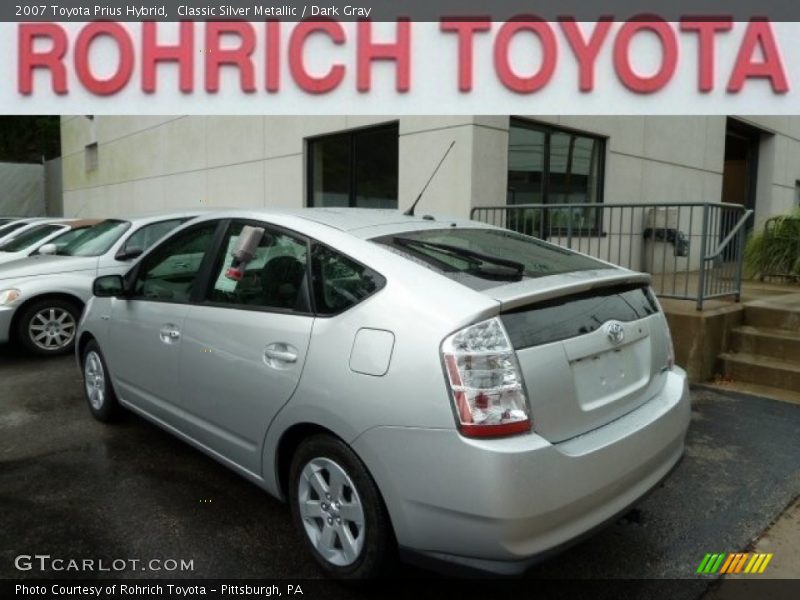 Classic Silver Metallic / Dark Gray 2007 Toyota Prius Hybrid