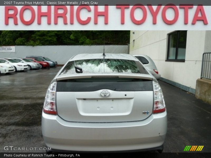 Classic Silver Metallic / Dark Gray 2007 Toyota Prius Hybrid