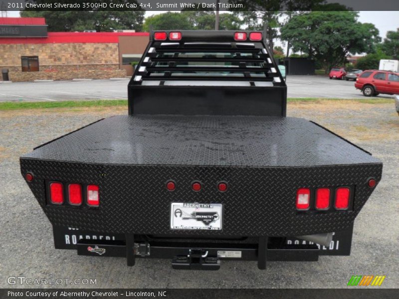 Summit White / Dark Titanium 2011 Chevrolet Silverado 3500HD Crew Cab 4x4
