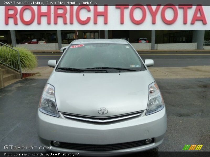 Classic Silver Metallic / Dark Gray 2007 Toyota Prius Hybrid