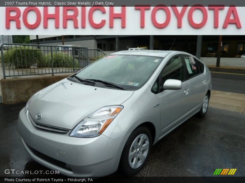 Classic Silver Metallic / Dark Gray 2007 Toyota Prius Hybrid