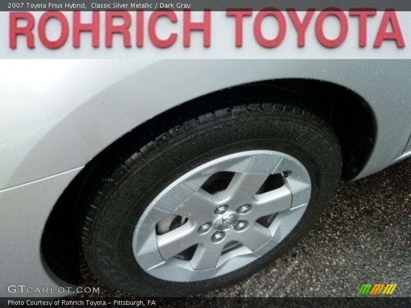 Classic Silver Metallic / Dark Gray 2007 Toyota Prius Hybrid