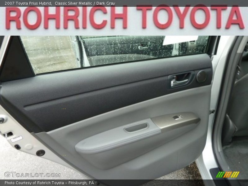 Classic Silver Metallic / Dark Gray 2007 Toyota Prius Hybrid