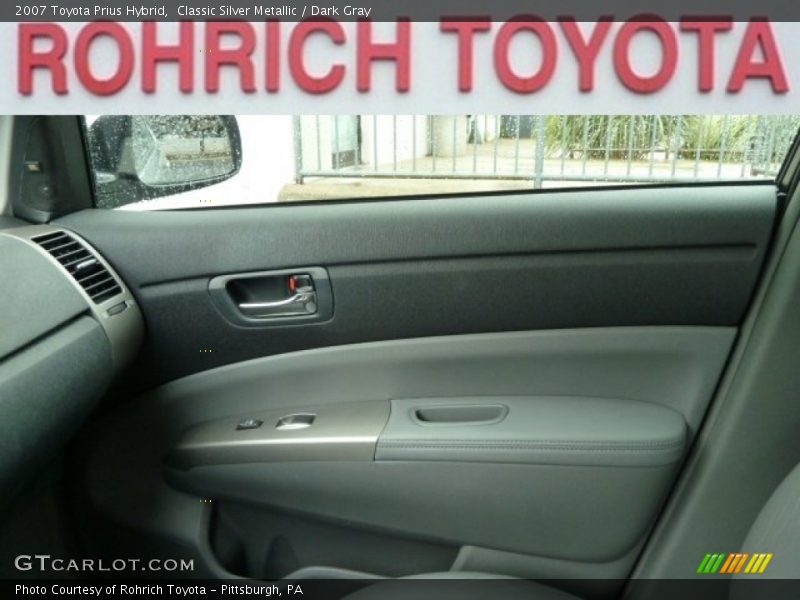 Classic Silver Metallic / Dark Gray 2007 Toyota Prius Hybrid