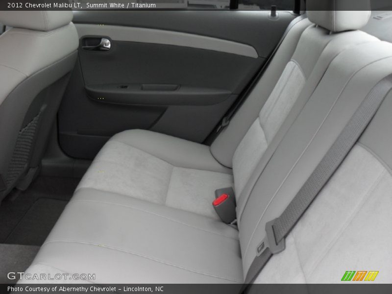 Summit White / Titanium 2012 Chevrolet Malibu LT
