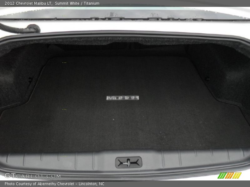 Summit White / Titanium 2012 Chevrolet Malibu LT