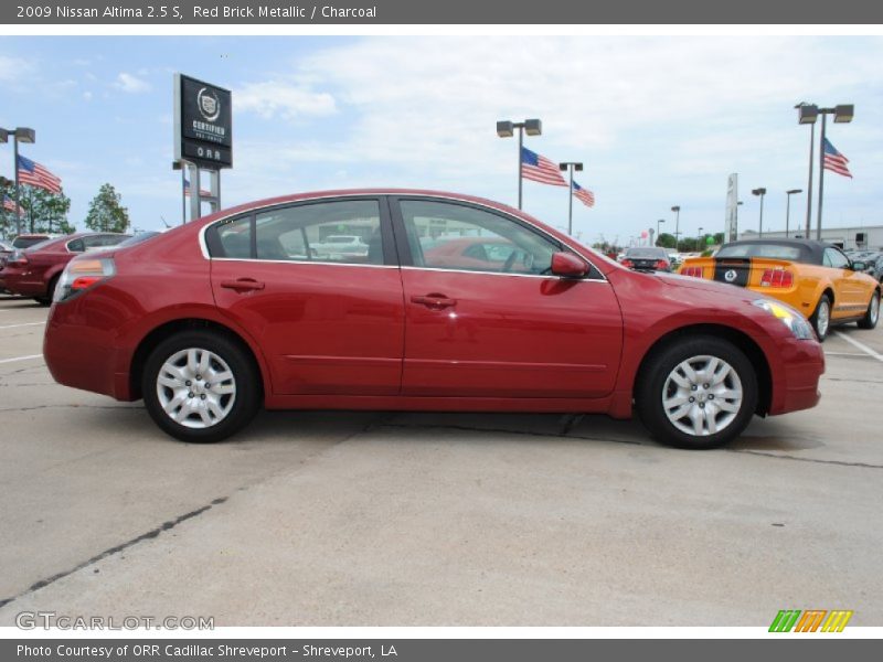 Red Brick Metallic / Charcoal 2009 Nissan Altima 2.5 S