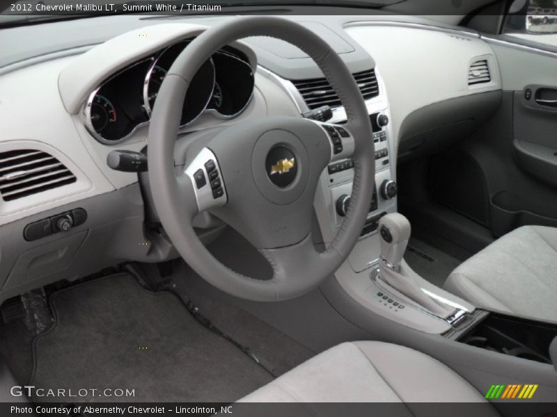 Titanium Interior - 2012 Malibu LT 