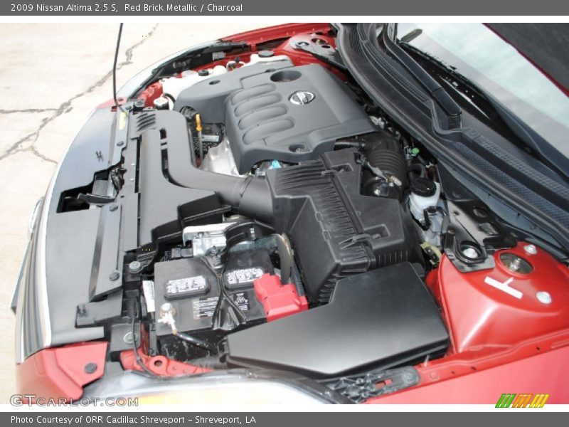 Red Brick Metallic / Charcoal 2009 Nissan Altima 2.5 S