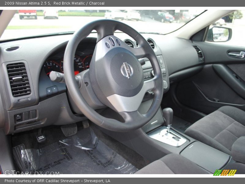 Red Brick Metallic / Charcoal 2009 Nissan Altima 2.5 S