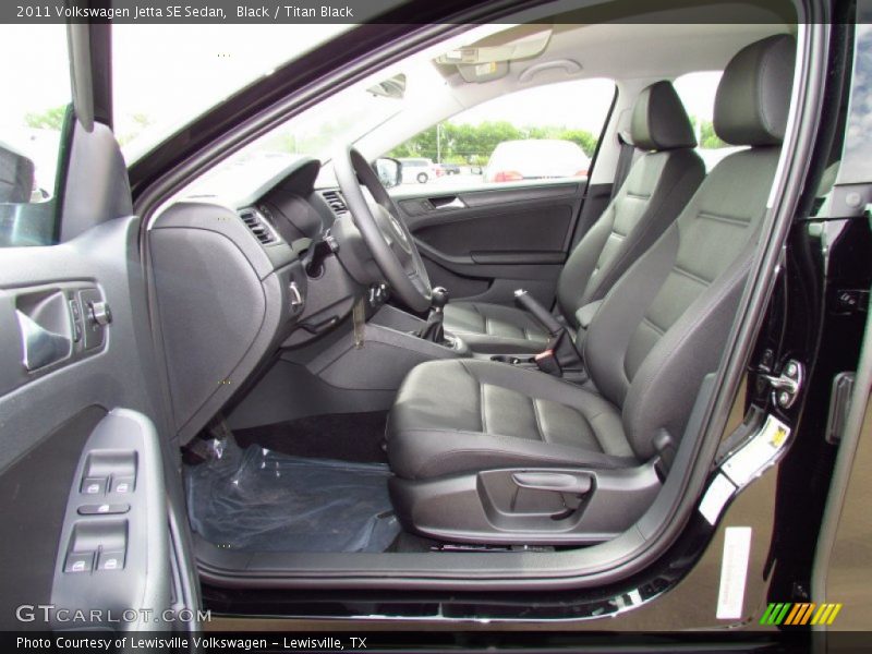  2011 Jetta SE Sedan Titan Black Interior