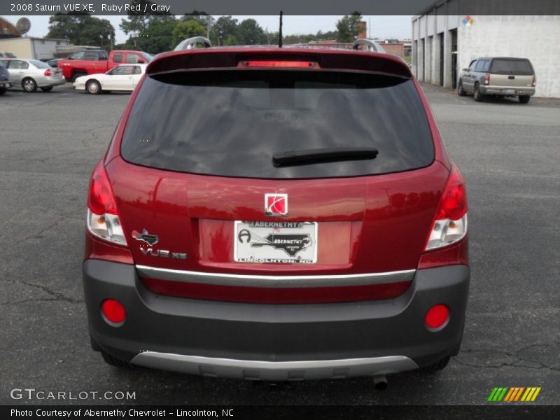 Ruby Red / Gray 2008 Saturn VUE XE