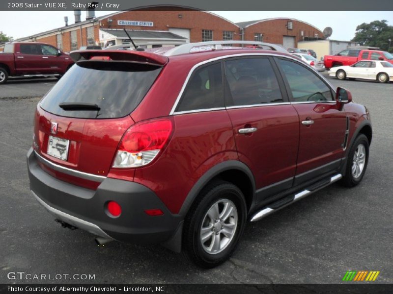 Ruby Red / Gray 2008 Saturn VUE XE