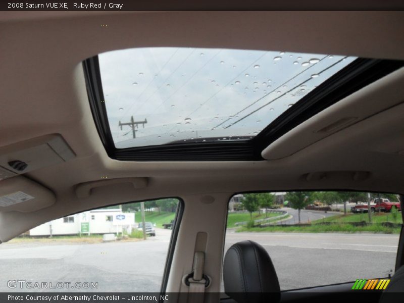 Ruby Red / Gray 2008 Saturn VUE XE