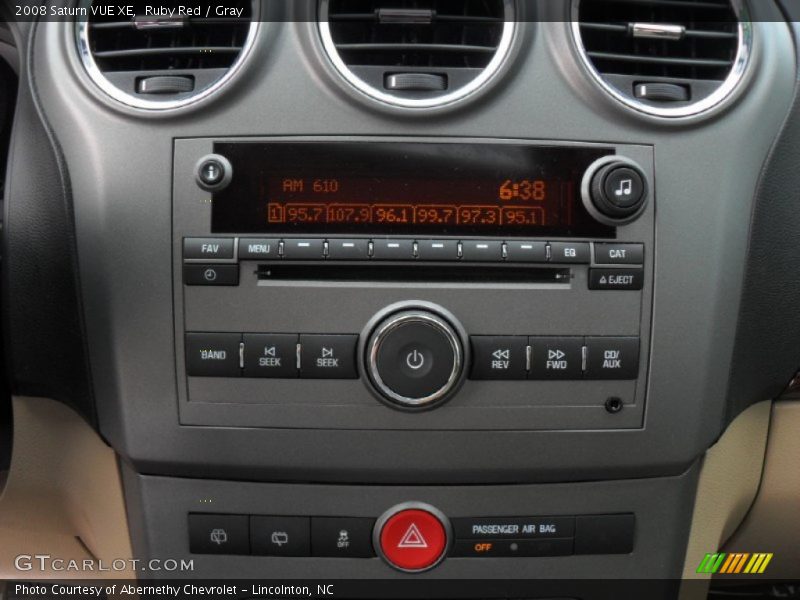 Ruby Red / Gray 2008 Saturn VUE XE