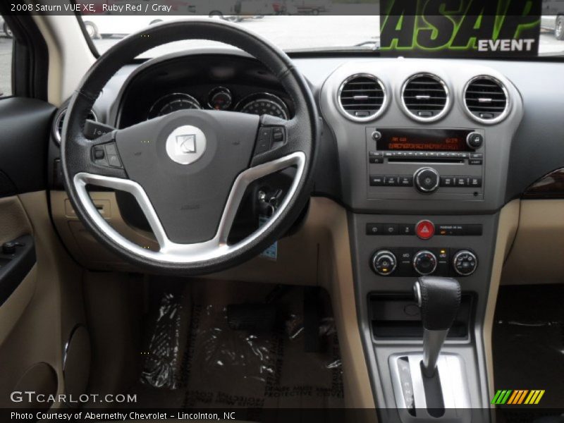 Ruby Red / Gray 2008 Saturn VUE XE