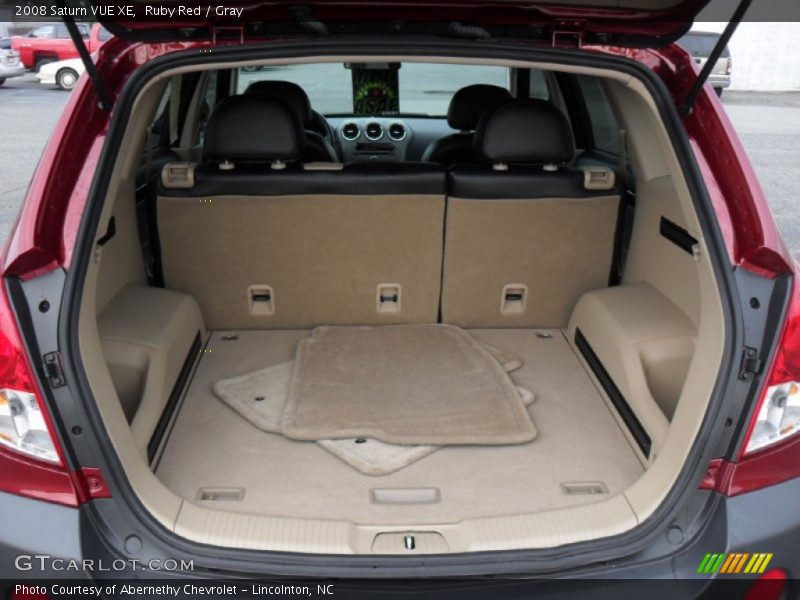 Ruby Red / Gray 2008 Saturn VUE XE