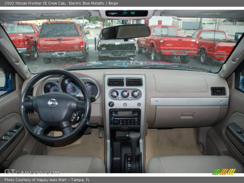 Dashboard of 2002 Frontier SE Crew Cab