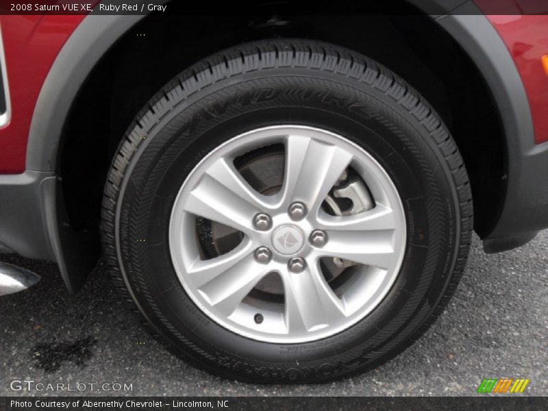 Ruby Red / Gray 2008 Saturn VUE XE