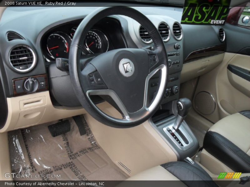 Ruby Red / Gray 2008 Saturn VUE XE