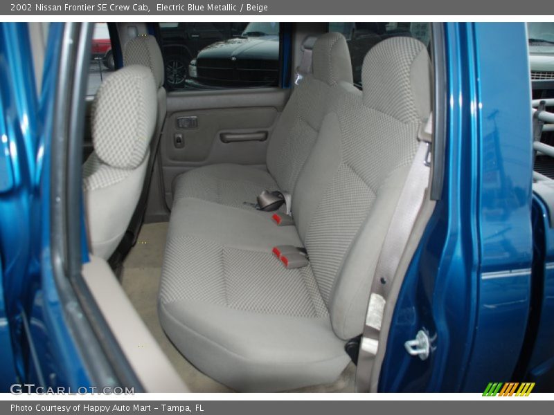  2002 Frontier SE Crew Cab Beige Interior