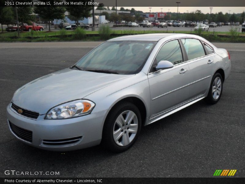 Front 3/4 View of 2011 Impala LS
