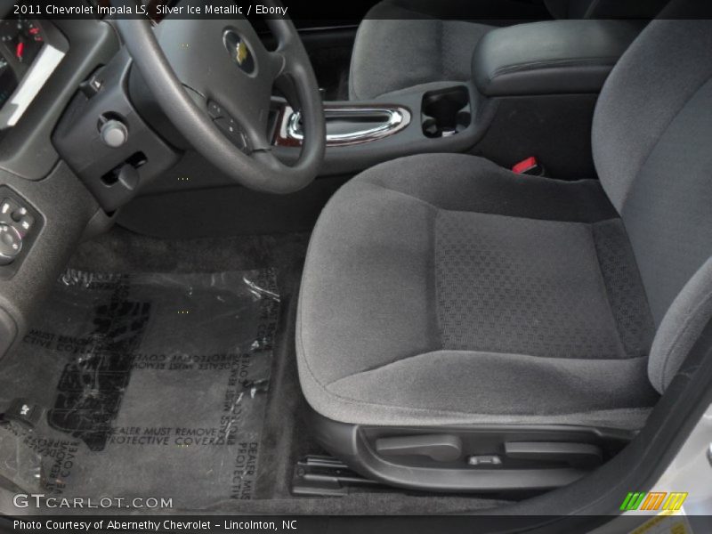Silver Ice Metallic / Ebony 2011 Chevrolet Impala LS