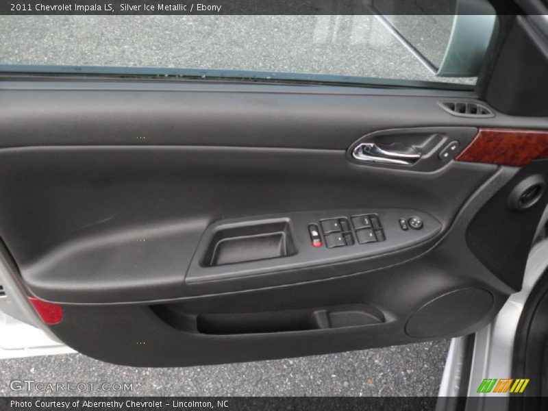 Silver Ice Metallic / Ebony 2011 Chevrolet Impala LS