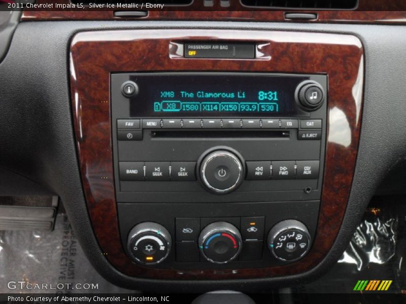 Controls of 2011 Impala LS