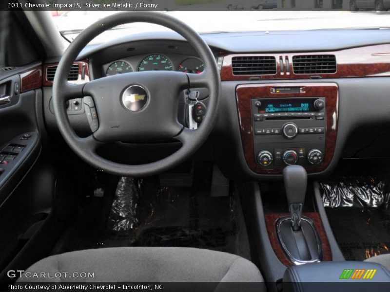Silver Ice Metallic / Ebony 2011 Chevrolet Impala LS
