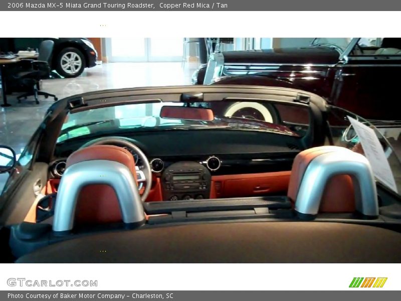 Copper Red Mica / Tan 2006 Mazda MX-5 Miata Grand Touring Roadster