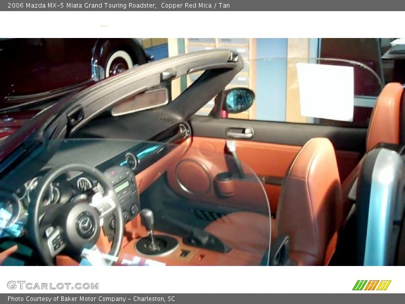 Copper Red Mica / Tan 2006 Mazda MX-5 Miata Grand Touring Roadster