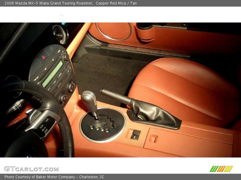 Copper Red Mica / Tan 2006 Mazda MX-5 Miata Grand Touring Roadster