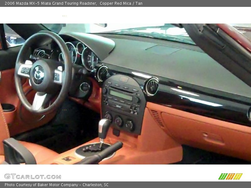 Copper Red Mica / Tan 2006 Mazda MX-5 Miata Grand Touring Roadster