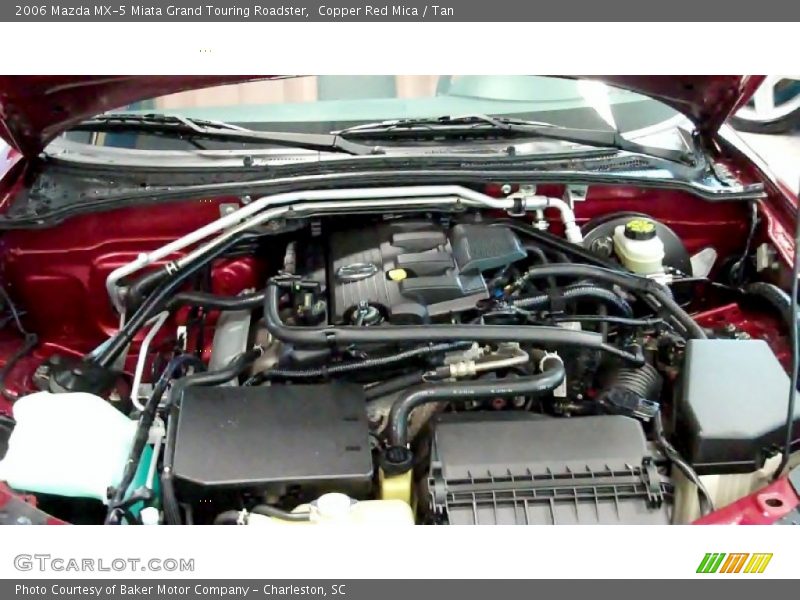 Copper Red Mica / Tan 2006 Mazda MX-5 Miata Grand Touring Roadster