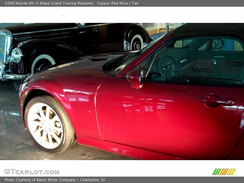Copper Red Mica / Tan 2006 Mazda MX-5 Miata Grand Touring Roadster