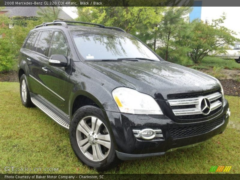 Black / Black 2008 Mercedes-Benz GL 320 CDI 4Matic