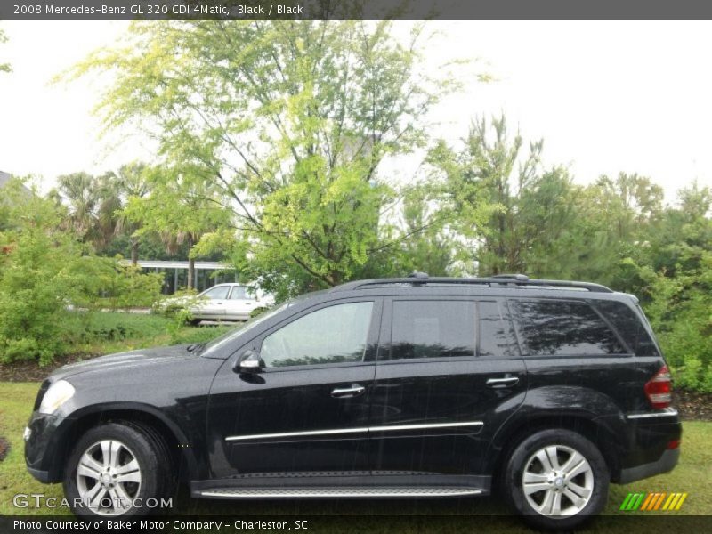 Black / Black 2008 Mercedes-Benz GL 320 CDI 4Matic