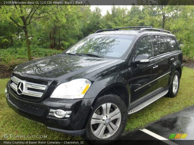 Black / Black 2008 Mercedes-Benz GL 320 CDI 4Matic