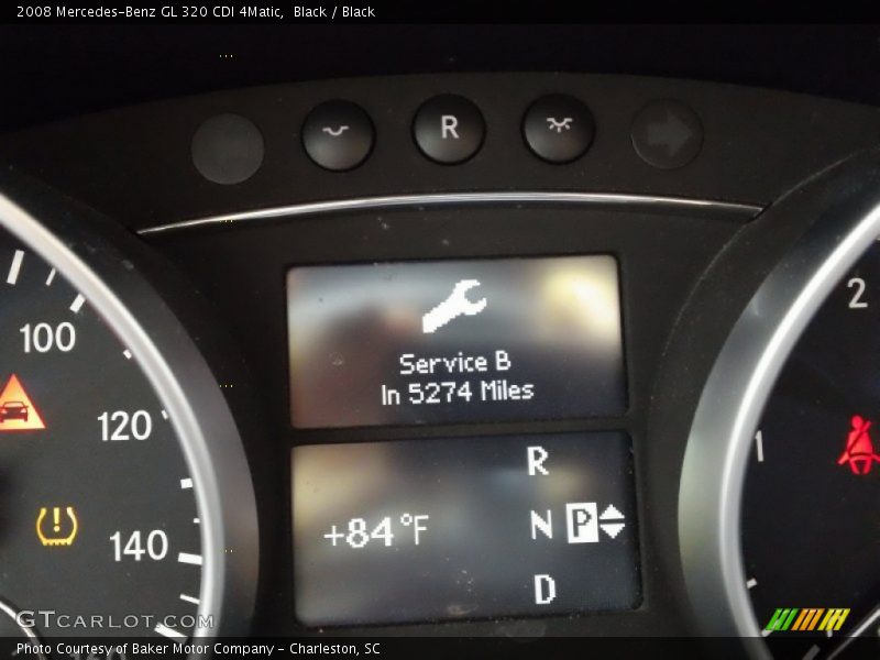 Black / Black 2008 Mercedes-Benz GL 320 CDI 4Matic