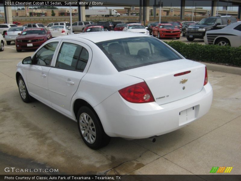 Summit White / Ebony 2010 Chevrolet Cobalt LT Sedan