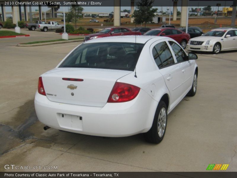 Summit White / Ebony 2010 Chevrolet Cobalt LT Sedan