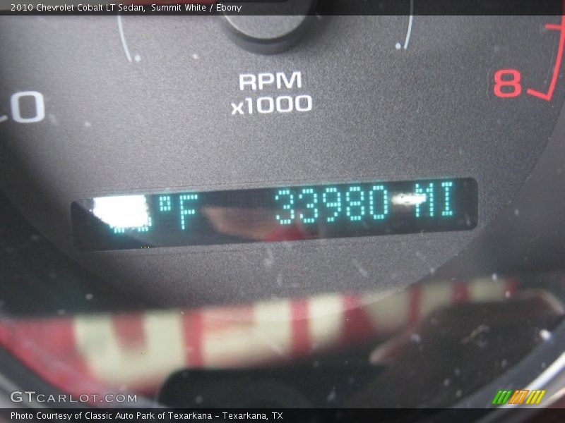 Summit White / Ebony 2010 Chevrolet Cobalt LT Sedan